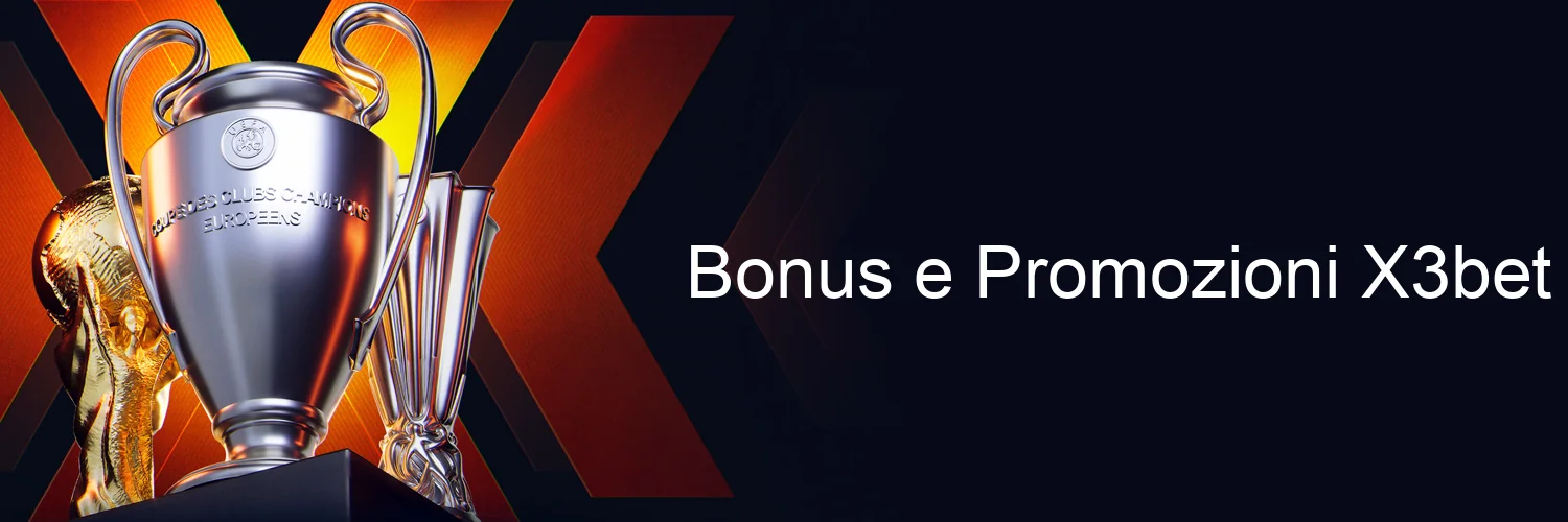 Bonus e Promozioni X3bet